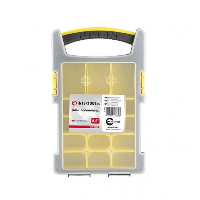 Міні-органайзер для дрібних інструментів INTERTOOL BX-4008 8.5" 210x338x62 мм (28216420) - фото 4 Міні-органайзер для дрібних інструментів INTERTOOL BX-4008 8.5" 210x338x62 мм (28216420) - фото 4