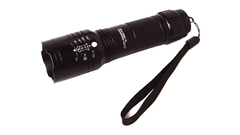 Карманный фонарь Bailong BL 8900-P50 аккумуляторный 12 и 220 Вт (ffcb8bc6)