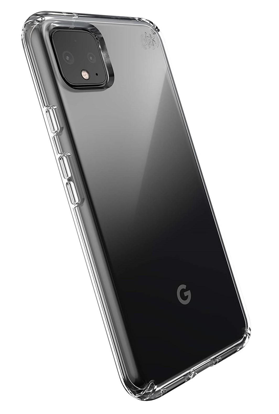Чехол противоударный прозрачный с антимикробным покрытием Speck Presidio Stay Clear для Google Pixel 4 Crystal