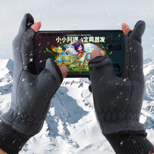 Рукавички зимові STORM N702 сенсор/водовідштовхувальні/антиковзні фліс р. 8/M Сірий - фото 4 Рукавички зимові STORM N702 сенсор/водовідштовхувальні/антиковзні фліс р. 8/M Сірий - фото 4