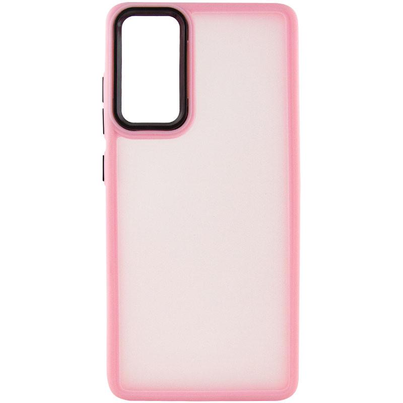 Противоударный Чехол TPU+PC Lyon Frosted для Samsung Galaxy S20 FE Pink - фото 2