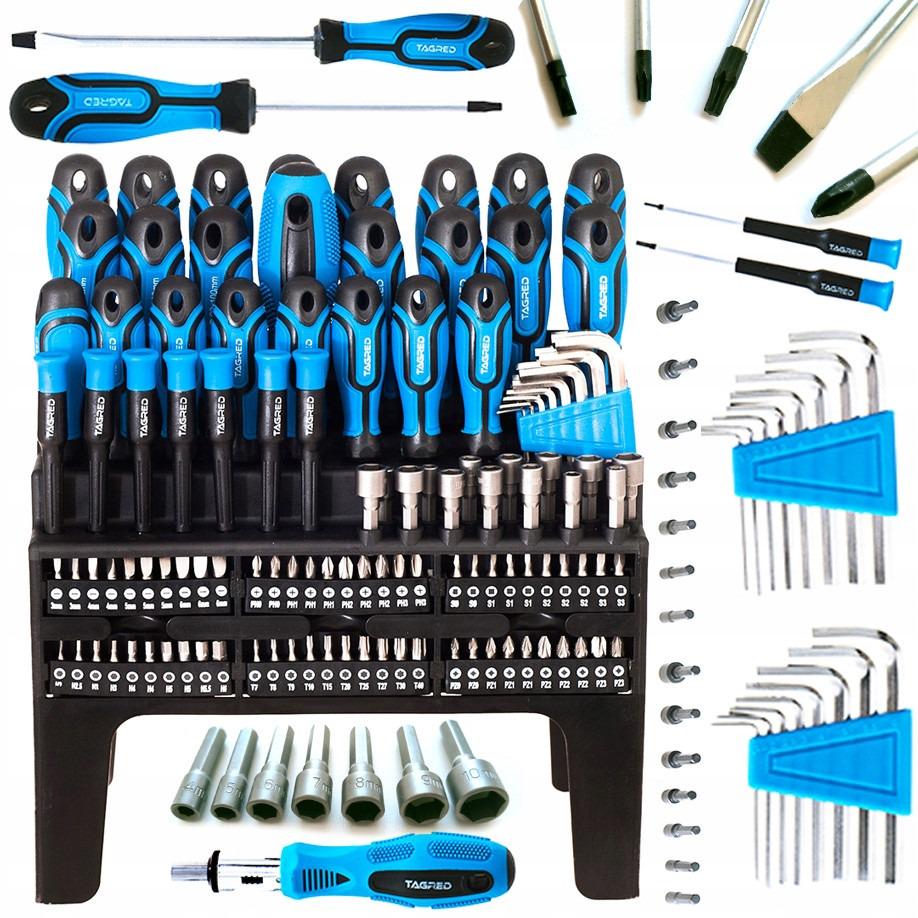 Набор отверток и насадок Tagred TA1096 122 эл. (13380709232) Набор отверток и насадок Tagred TA1096 122 эл. (13380709232)