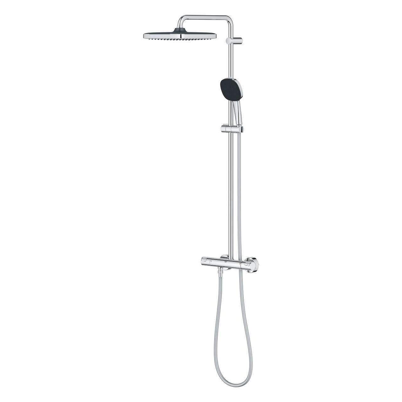 Душова система з термостатом Grohe Vitalio Comfort 26696001 Хром (215017) - фото 5
