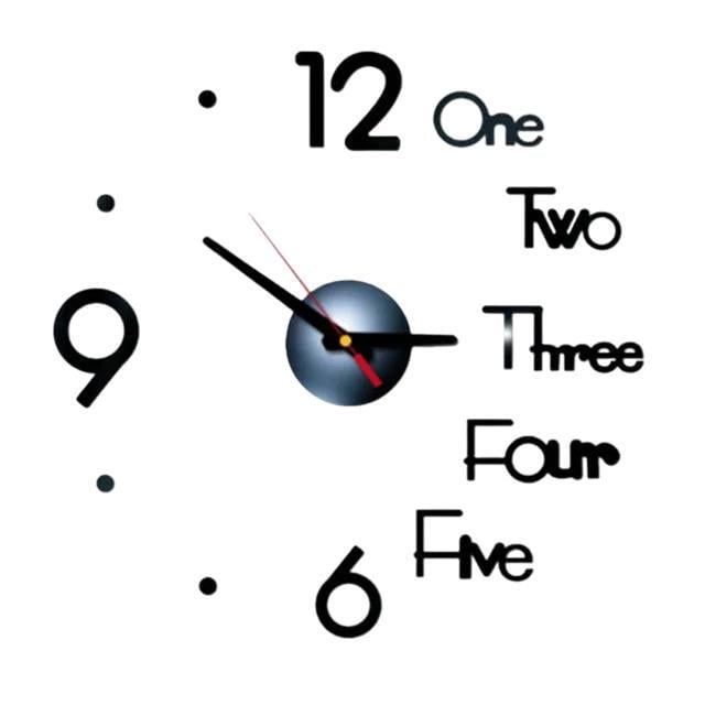 Часы настенные 3D Sigma mini бескаркасные с бесшумным механизмом самоклеящиеся 40 см Черный (D-0115) Часы настенные 3D Sigma mini бескаркасные с бесшумным механизмом самоклеящиеся 40 см Черный (D-0115)