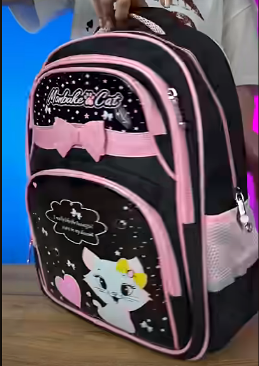 Школьный набор для девочки рюкзак/сумочка и пенал 3 пр. Черный (28443983) - фото 6 Школьный набор для девочки рюкзак/сумочка и пенал 3 пр. Черный (28443983) - фото 6