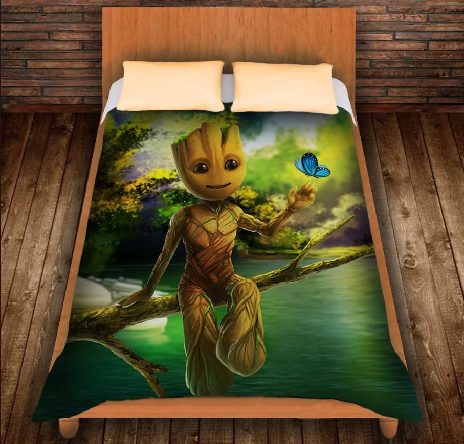 Плед с 3D принтом Маленькая грута на дереве 150x200 см (epi_0012) Плед с 3D принтом Маленькая грута на дереве 150x200 см (epi_0012)