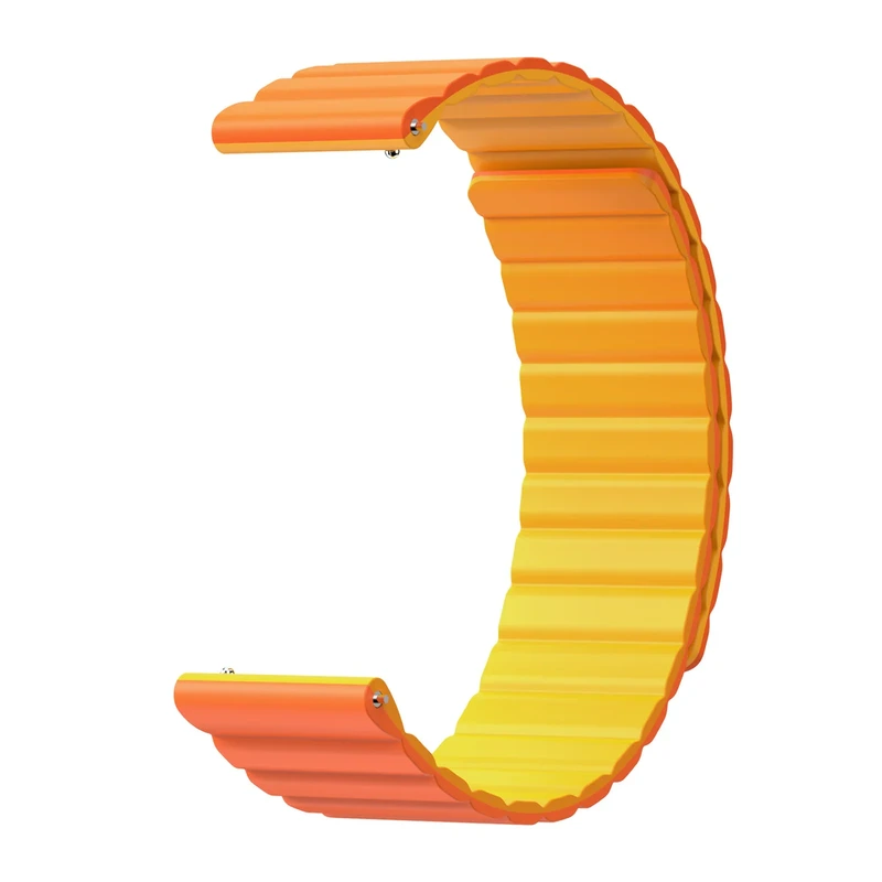 Ремінець магнітний KOSPET 22 мм Orange/Yellow (4189)