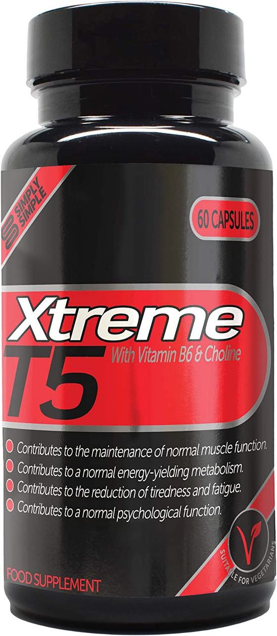 Жиросжигатель Simply Simple Xtreme T5 60 капсул (50093Sim60k)