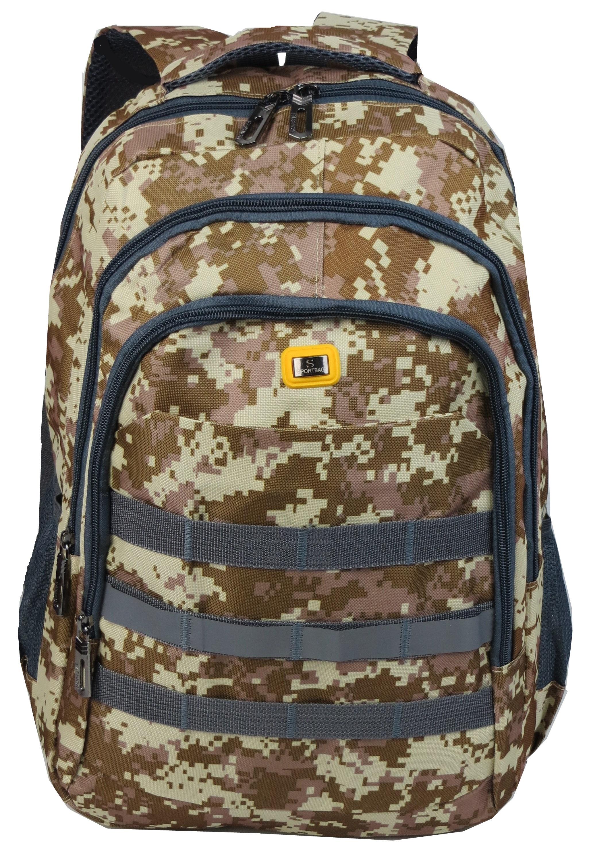Городской рюкзак Pasarora Sportbag 22 л Пиксель (S9010207-5)