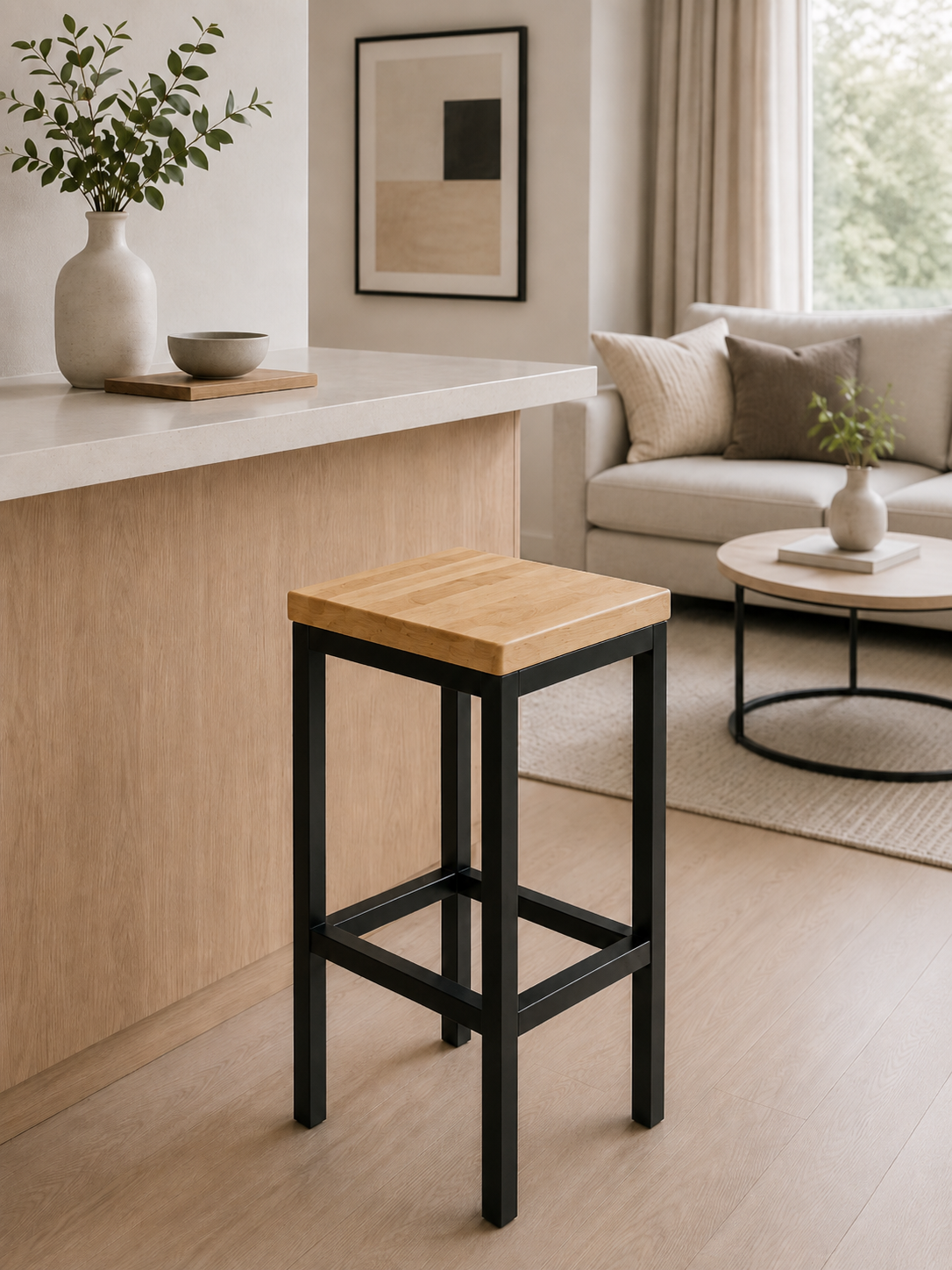 Стул барный EcoLoft IN-2454 в стиле лофт (25328803)