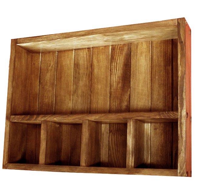 Полка настенная из дерева Малира Латте (ПНС/006516)