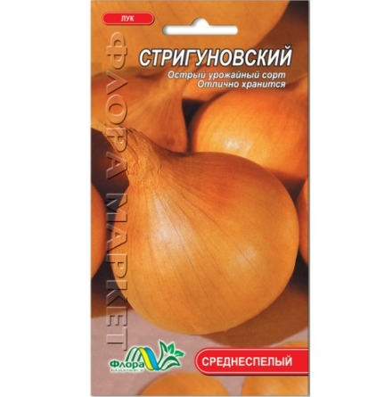 Семена лука Стригуновская среднеспелая 2 г (26972)
