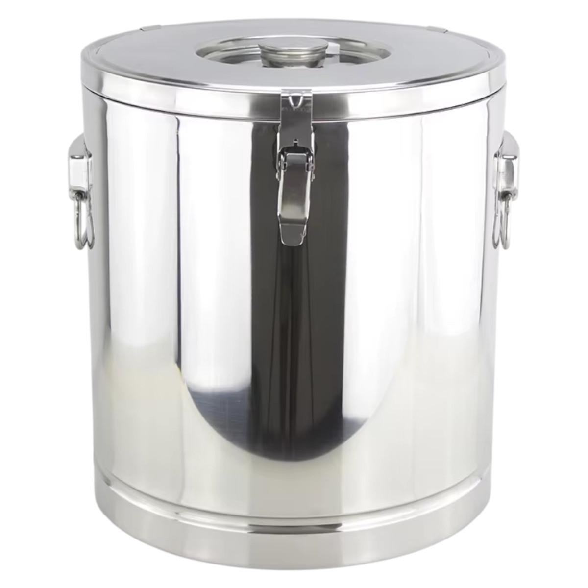 Термокастрюля пищевая A-PLUS из нержавеющей стали для транспортировки пищи 32 л (2209)