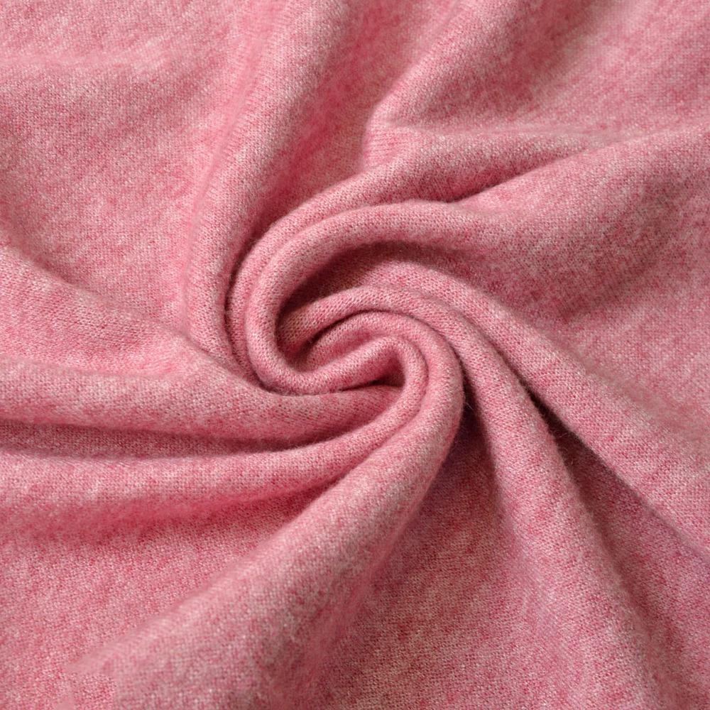 Тканина трикотаж двостороння Осінь №9 Темний фрез (10818)