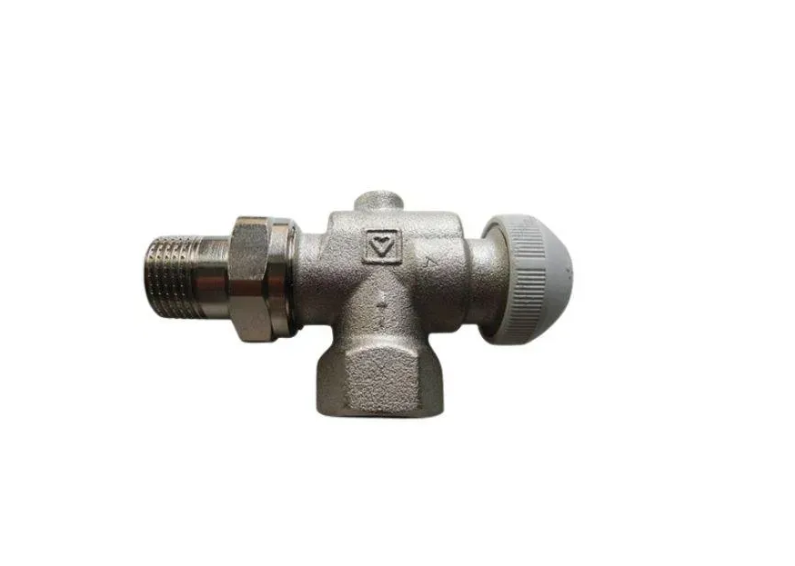 Клапан термостатичний кутовий спеціальний осьовий Herz TS-90 верхній на подачу 3/4" DN 20 (1772897)