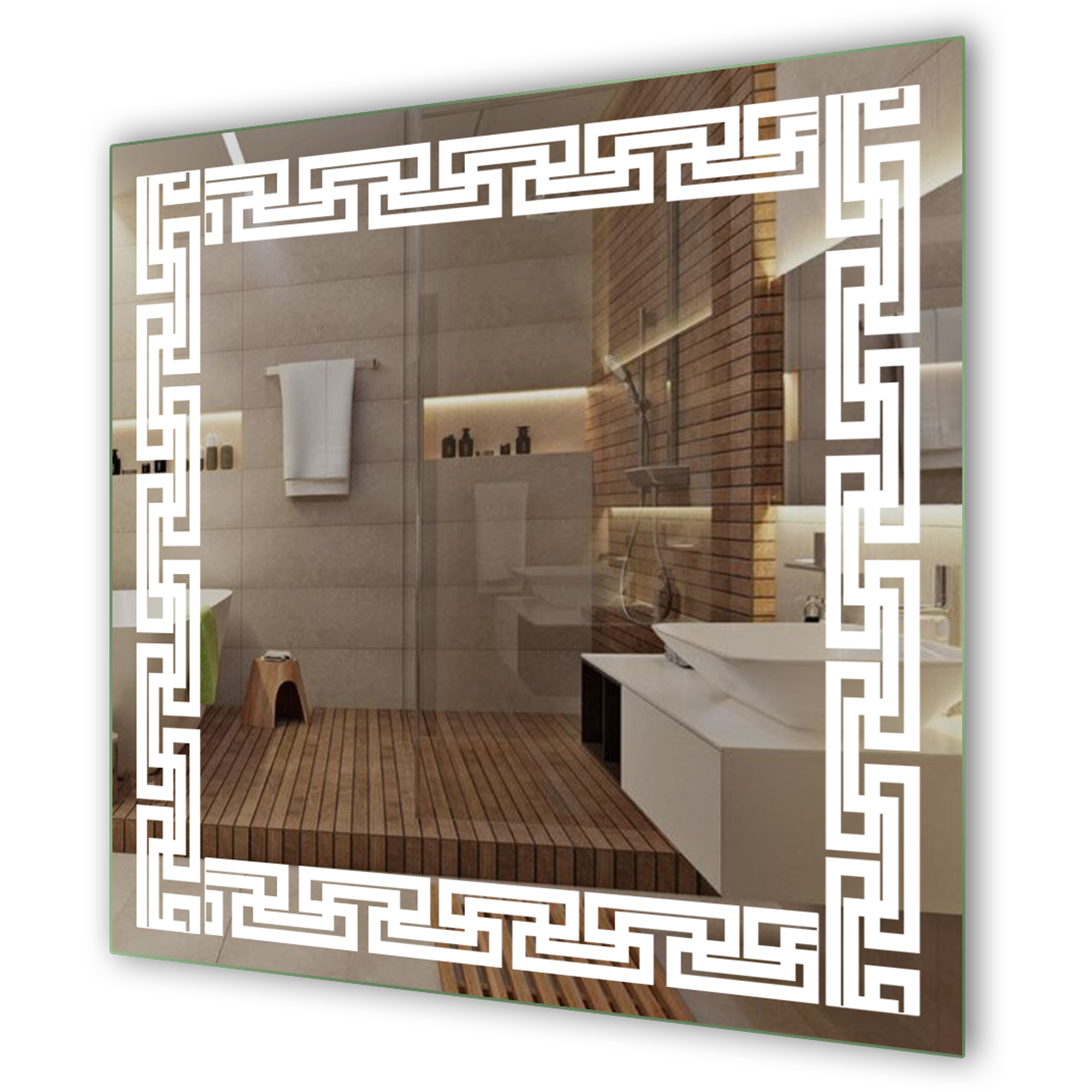 Зеркало DecorLed Led с подсветкой в ​​ванную комнату 800x800 мм (ZSD-069)