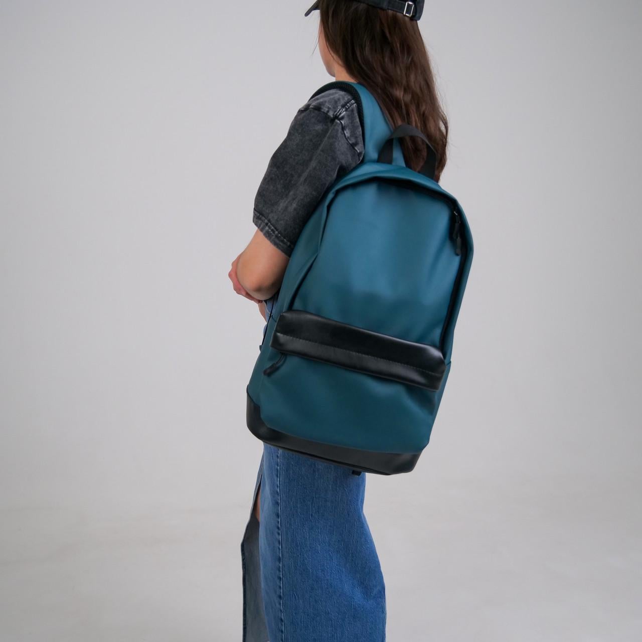 Рюкзак City в екошкірі Аквамарин (2193464243)