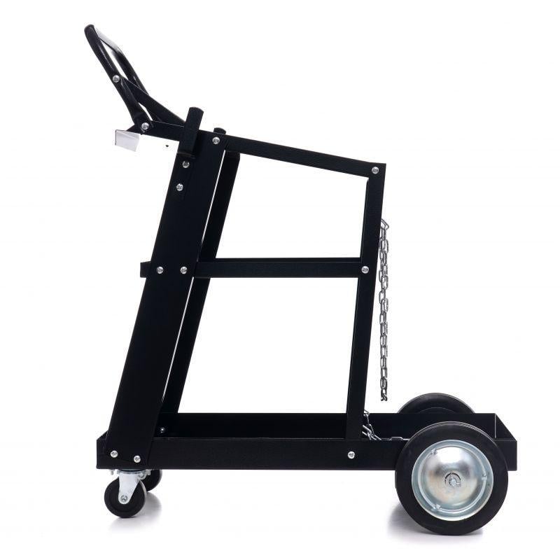 Тележка сварочная Kraft&Dele KD373 2415716206 стальная конструкция 3 полки до 75 кг - фото 3 Тележка сварочная Kraft&Dele KD373 2415716206 стальная конструкция 3 полки до 75 кг - фото 3