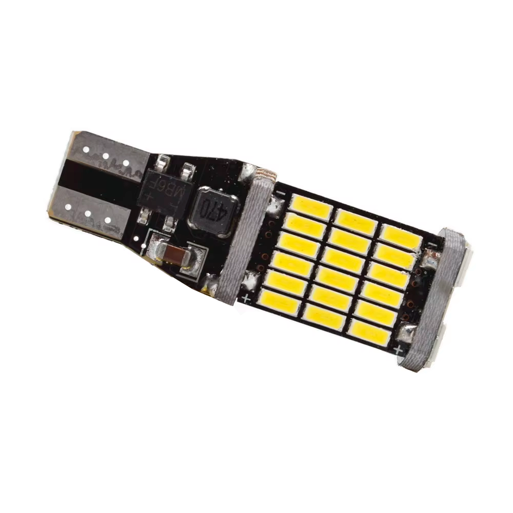 Автолампа Terra T15 W16W 4014-45SMD Canbus биполярная с белым светом 12-24V (2692853410)