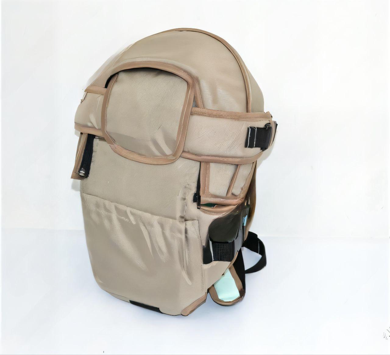 Рюкзак-кенгуру детский 3в1 передом/спиной и лежа от 2 месяцев Бежевый (28079088)