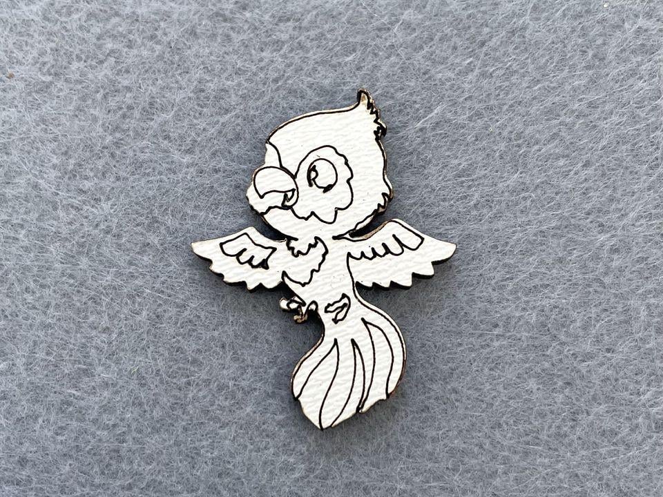 Декор из МДФ Попугай 50 шт. (21070)