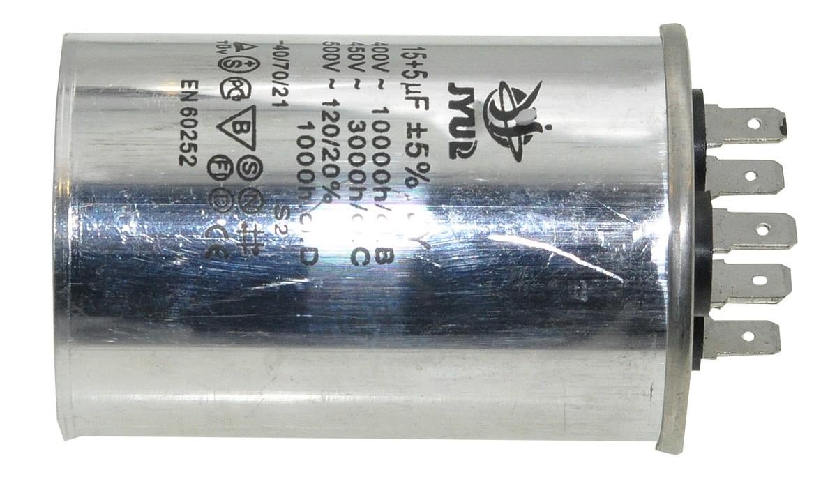 Конденсатор для кондиционера JYUL CBB-65 15+5мкф 450 VAC