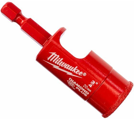 Алмазна коронка Milwaukee Diamond Plus 20 мм (49560515) - фото 1 Алмазна коронка Milwaukee Diamond Plus 20 мм (49560515) - фото 1