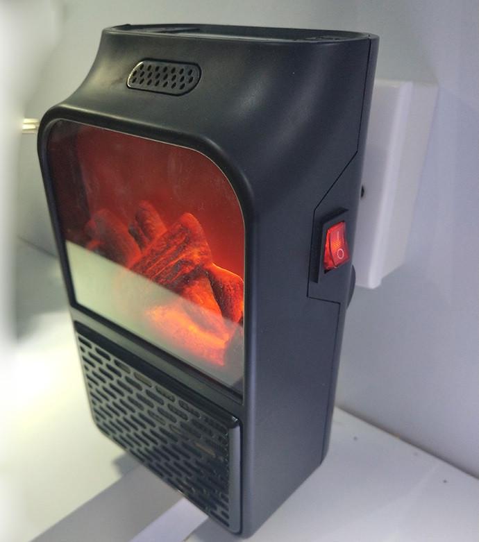 Нагрівач-камін FLAME HEATER з LCD-дисплеєм і імітацією каміна з пультом (5-1-03224) - фото 3