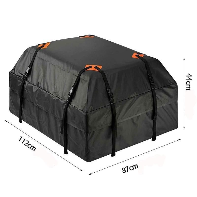 Багажник-сумка на дах автомобіля водонепроникний з антиковзаючим килимком 112x87x44 см Чорний (Е051512-51513) - фото 6 Багажник-сумка на дах автомобіля водонепроникний з антиковзаючим килимком 112x87x44 см Чорний (Е051512-51513) - фото 6