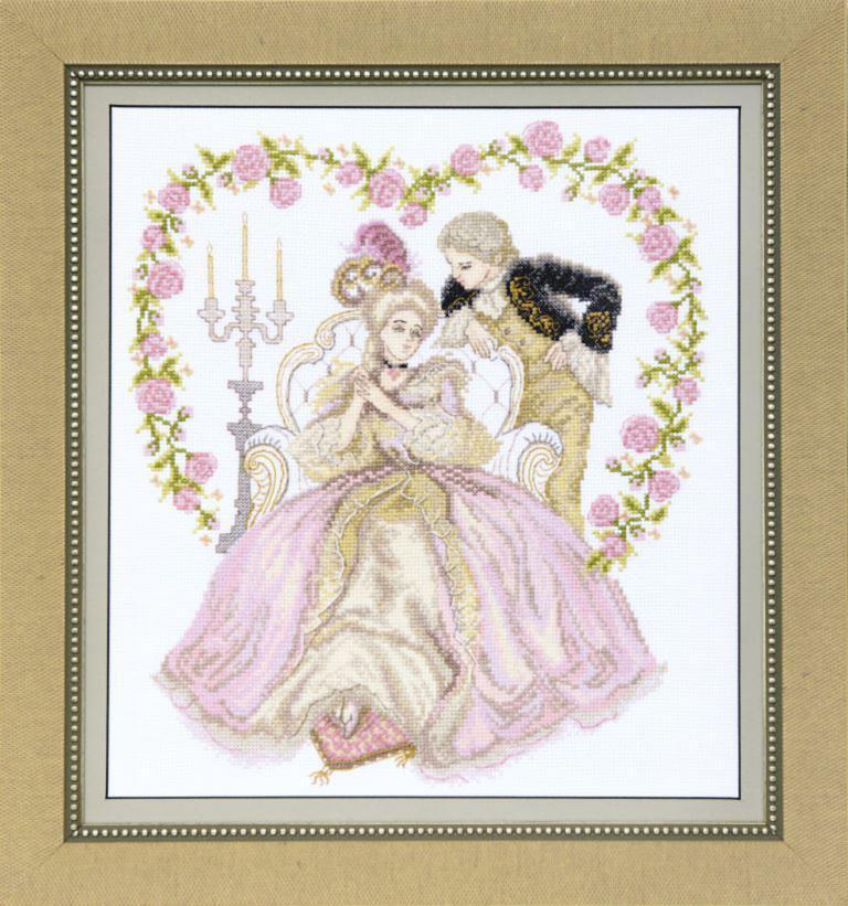 Набор для вышивания крестом Crystal Art Тайная встреча (ВТ-1021)