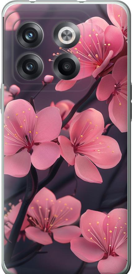 Чехол на OnePlus 10T Пурпурная сакура (6075u-2647-42517)