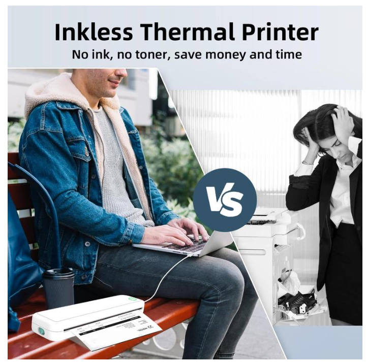 Принтер портативный A4 M15 Wi-Fi Bluetooth (45673-_2305) - фото 5 Принтер портативный A4 M15 Wi-Fi Bluetooth (45673-_2305) - фото 5