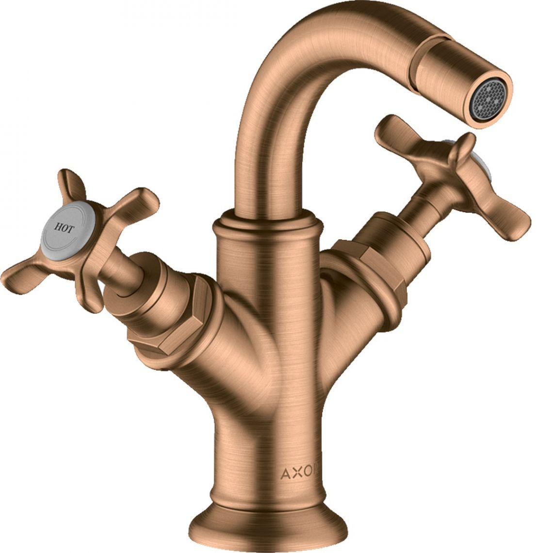 Смеситель для биде Axor Montreux Cross Бронзовый (16520140)