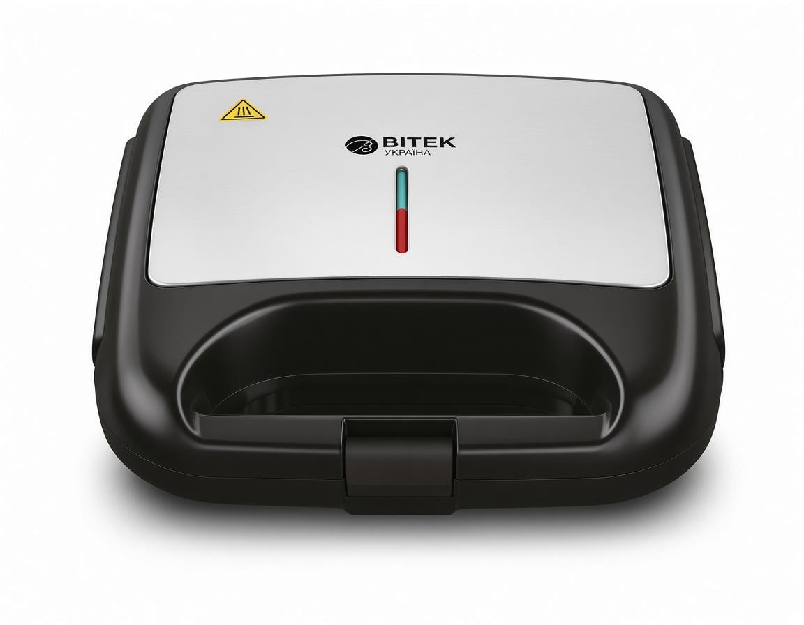 Электрическая сэндвичница BITEK BT-261 2000 Вт антипригарное покрытие (M1005)