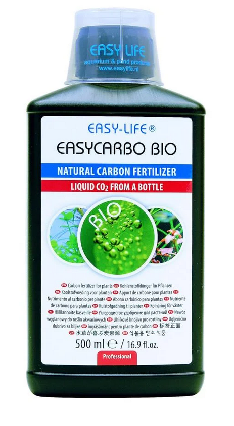 Жидкий CO2 для аквариумных растений Easy-Life EasyCarbo Bio на натуральной основе 500 мл (ECB0500)