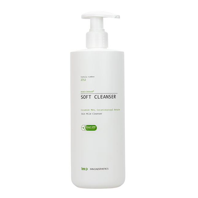 Гель очищающий для чувствительной кожи Innoaesthetics SOFT CLEANSER 500 мл (1590) Гель очищающий для чувствительной кожи Innoaesthetics SOFT CLEANSER 500 мл (1590)