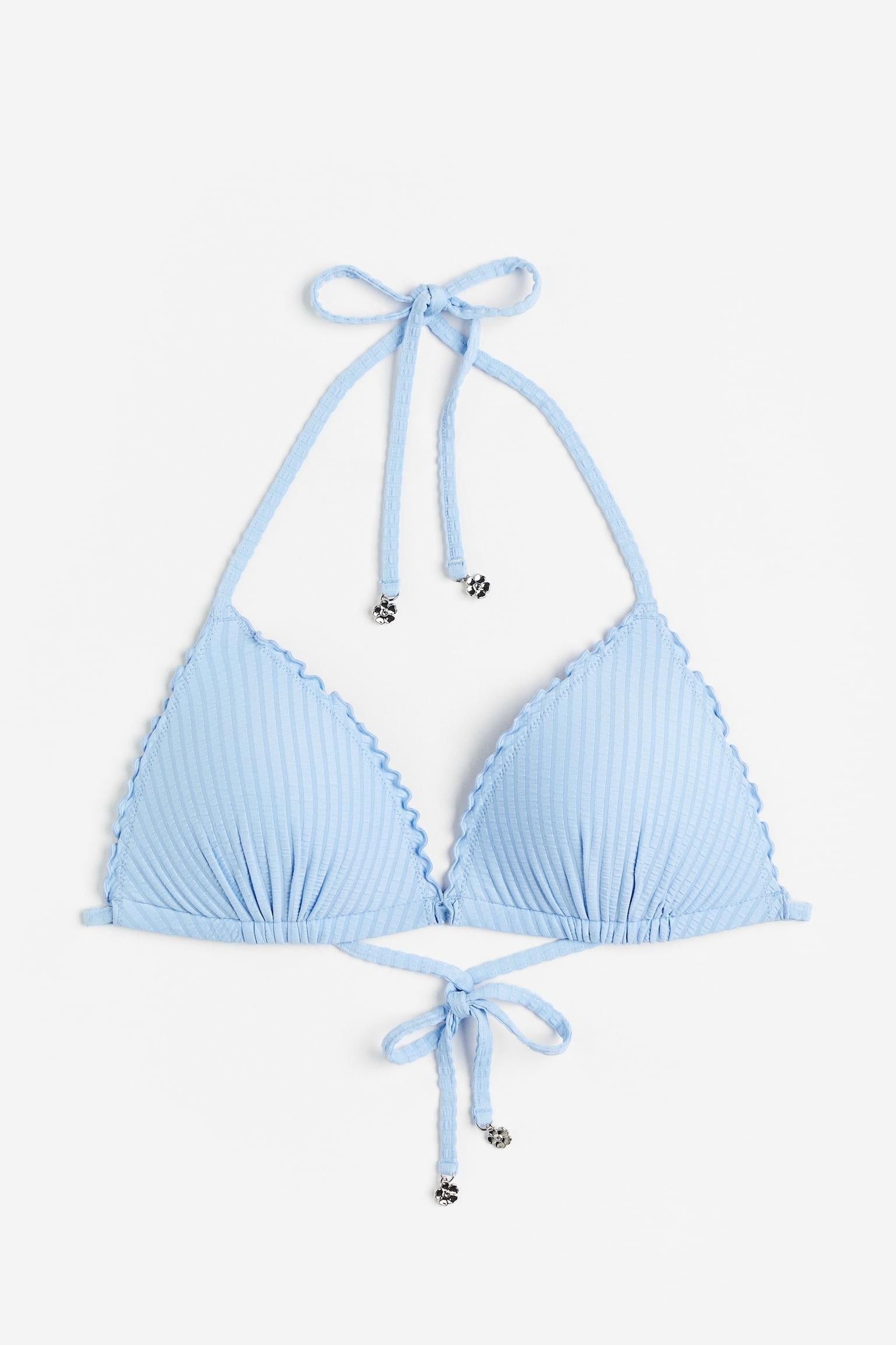 Ліф купальний H&M р. 38 Блакитний (E8071022736)