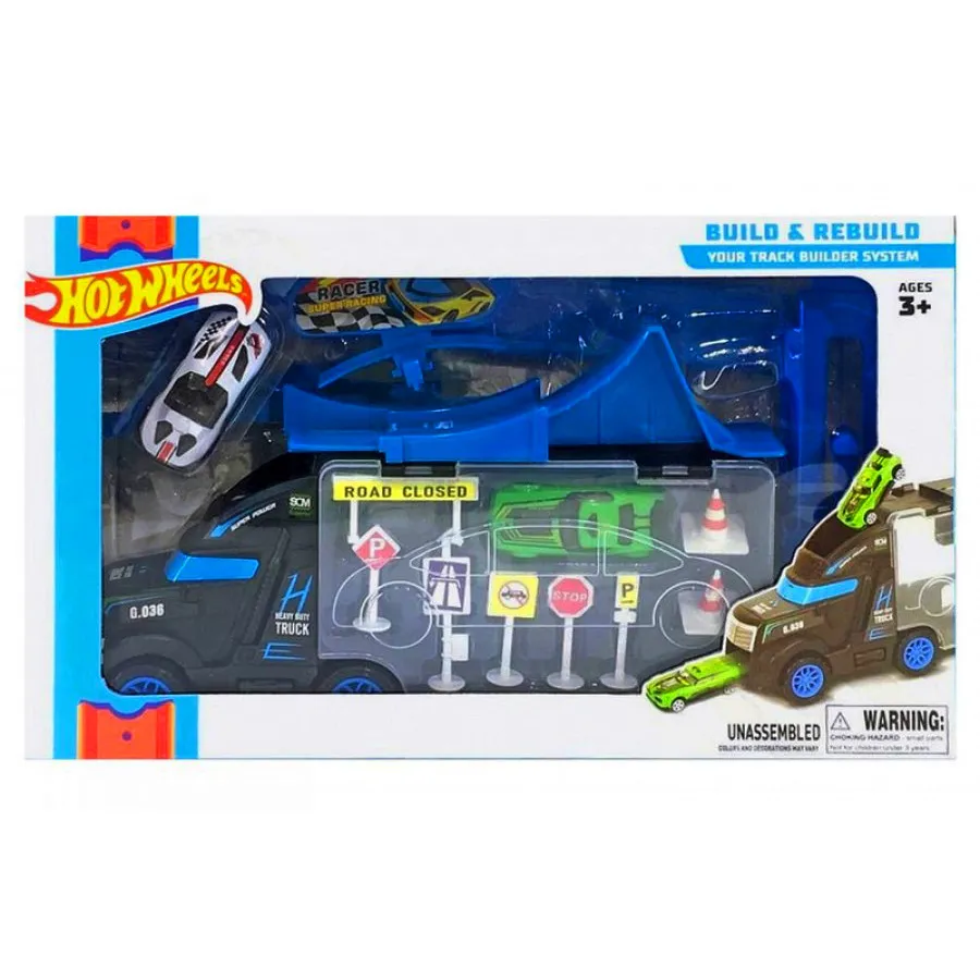 Набор игровой Hot Wheel Трек Трейлер QQ8839