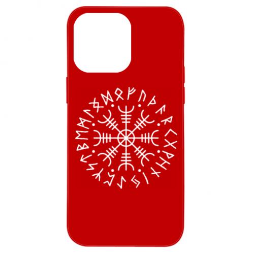 Чехол для iPhone 14 Pro Max Агисхьяльм шлем ужаса (13367894-3-162555)