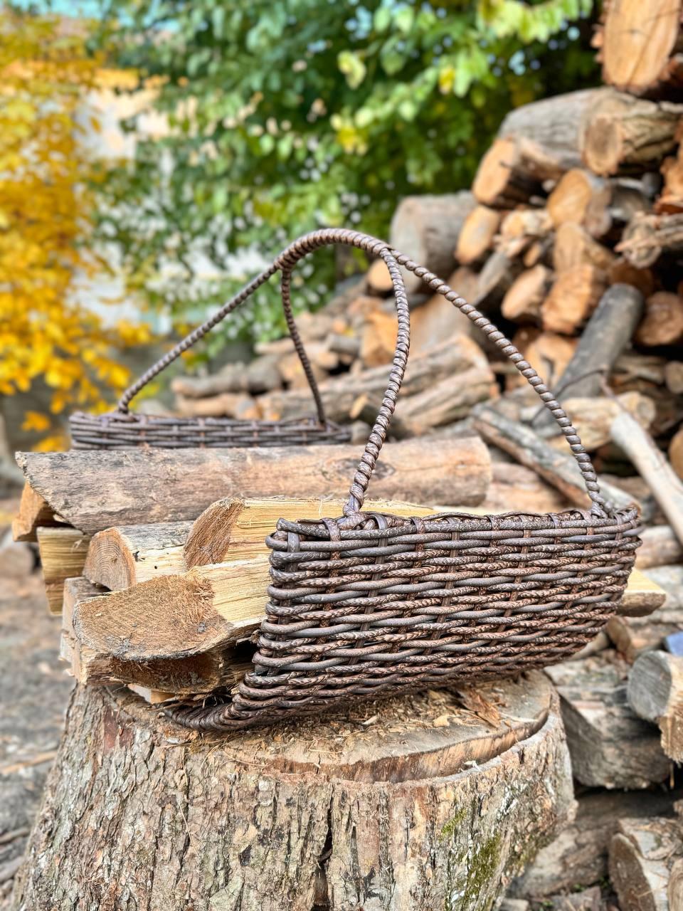 Дровница плетеная из ротанга (27709764)