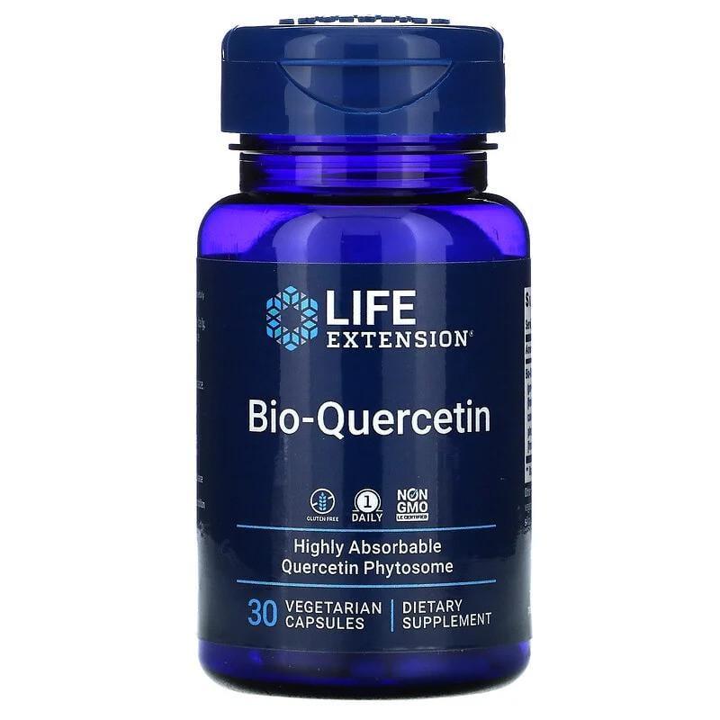 Кверцетин био Life Extension Bio-Quercetin для сердца сосудов иммунитета 30 вегетарианских капс.