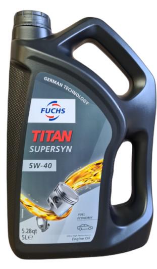 Масло моторное Fuchs Titan Supersyn 5W-40 5 л (39421401)