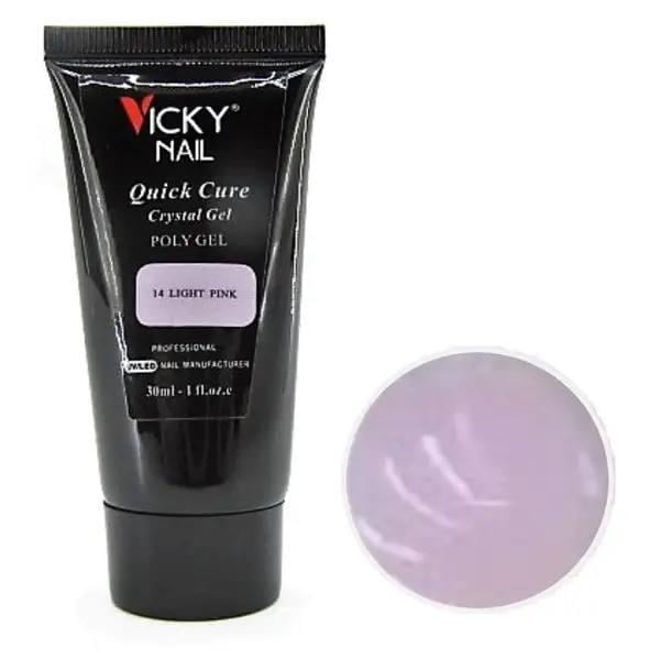 Полигель Vicky Nail 30 мл Light Pink