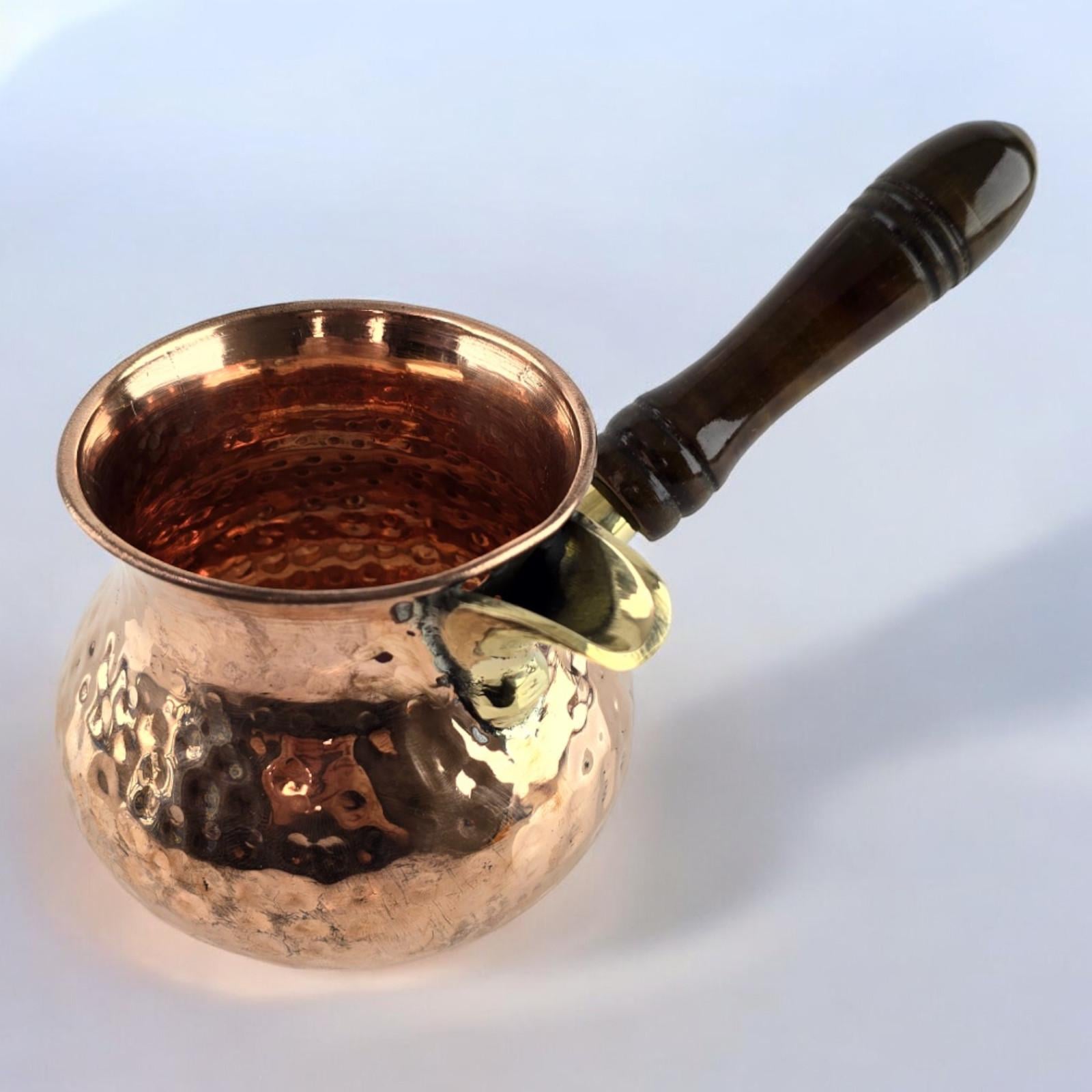 Турка медная 0,45л 10х20х11 см (26642)