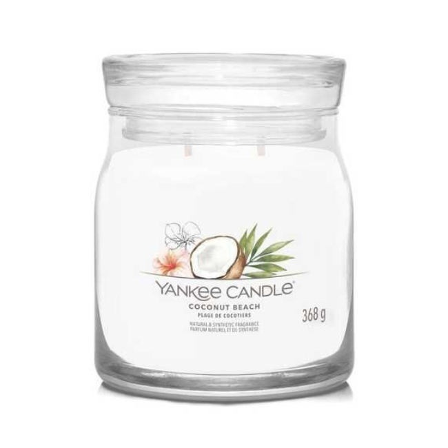 Ароматична свічка Yankee Candle Coconut Beach Medium 368 г ( 5038581129280)