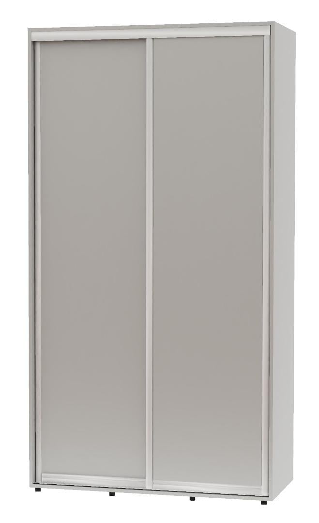 Шкаф-купе двухдверный Алекса ДСП 90x55x200 см Серый