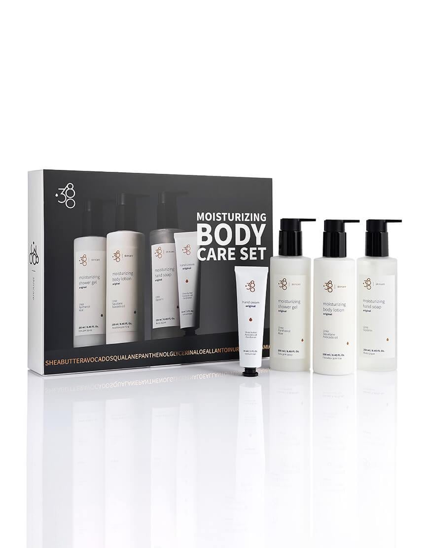 Набір зволожувальних засобів для тіла Moisturizing Body Care Set 380 SKINCARE One size