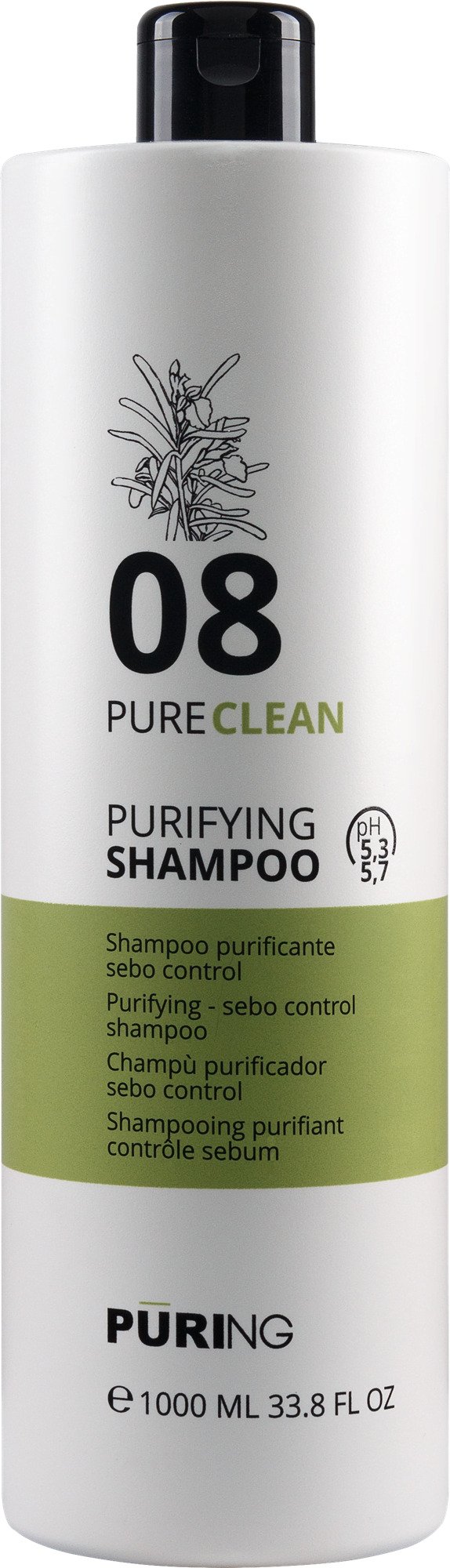Шампунь Puring 08 PURECLEAN 1000 мл (8476)