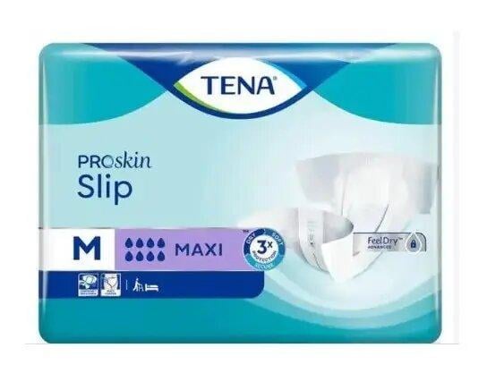 Подгузники Tena Slip Maxi Medium 24 шт 73-122 см 8 кап.