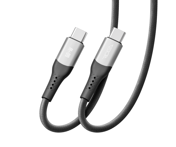 Кабель Data Ridea RC-US42 UltraStrong Type-C-Type-C 60W 2 м Black (0500041765-3030143) - фото 5